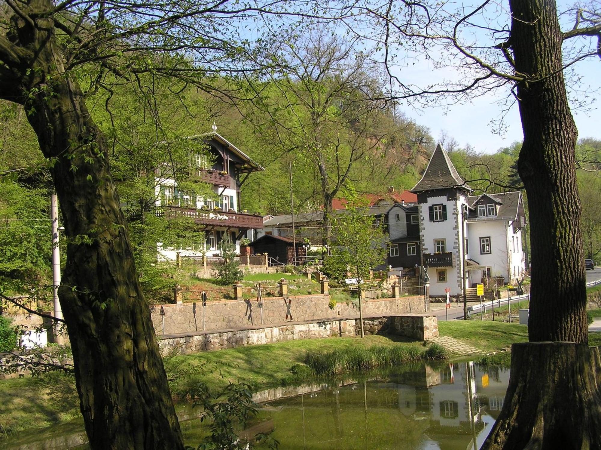 Bilz-Pension Radebeul Exterior foto